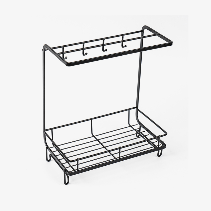 Nosač za kuhinjski sudoper s držačem spužve i krpe