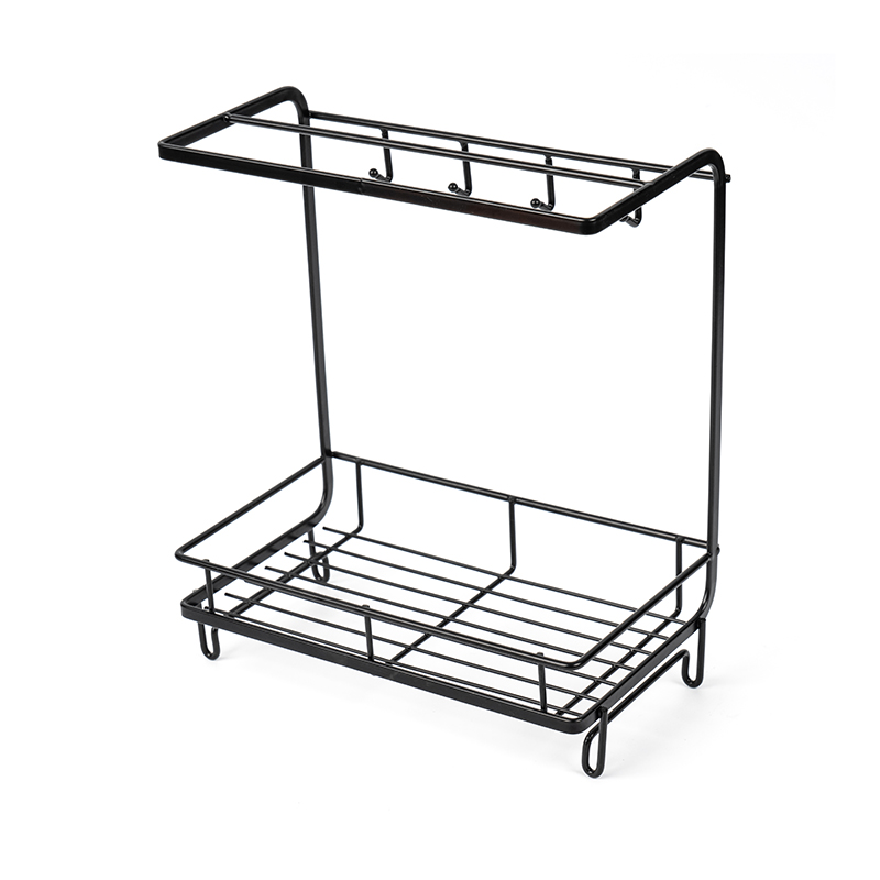 Nosač za kuhinjski sudoper s držačem spužve i krpe