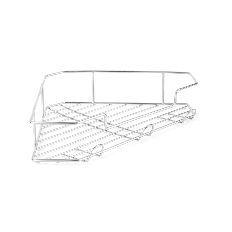 304 Kutna polica za tuš kabinu od nehrđajućeg čelika montirana na zid