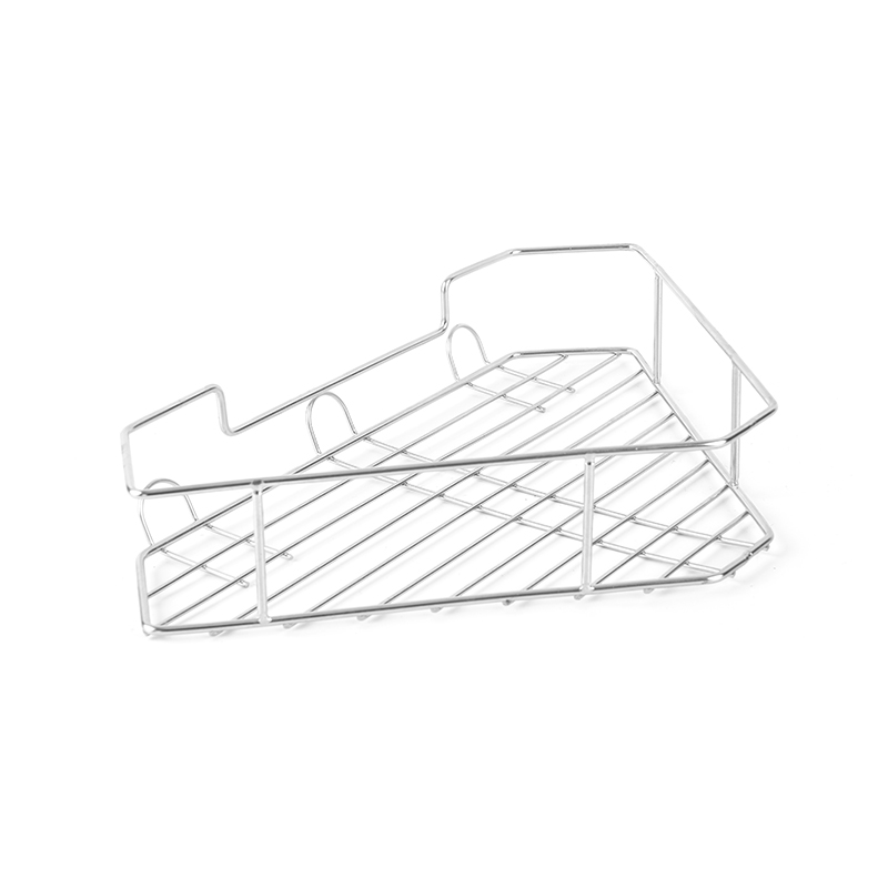 304 Kutna polica za tuš kabinu od nehrđajućeg čelika montirana na zid