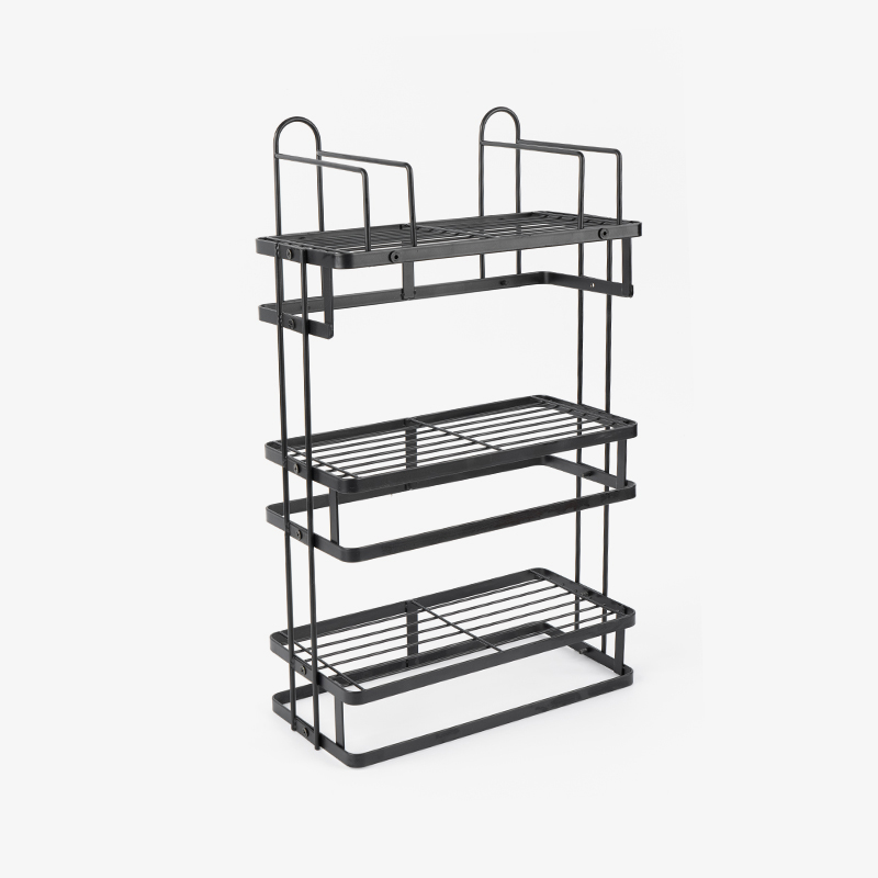 Podesivi metalni stalak s 3 police za kuhinju i garažu