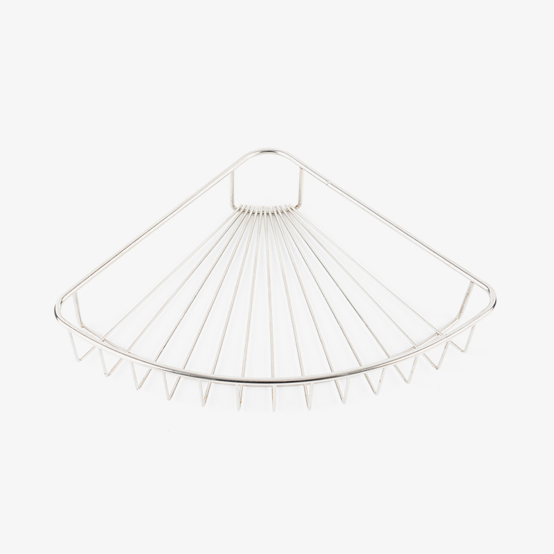 Tuš kabina od nehrđajućeg čelika za montažu na zid s kukom