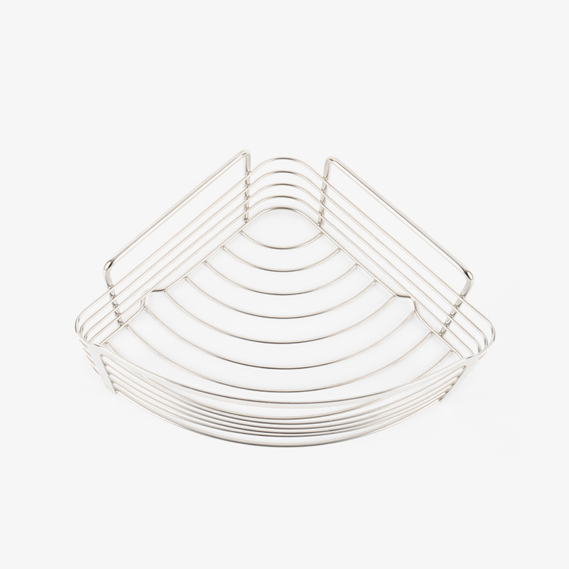 Kutni tuš Caddy montiran na zid s ljepilom