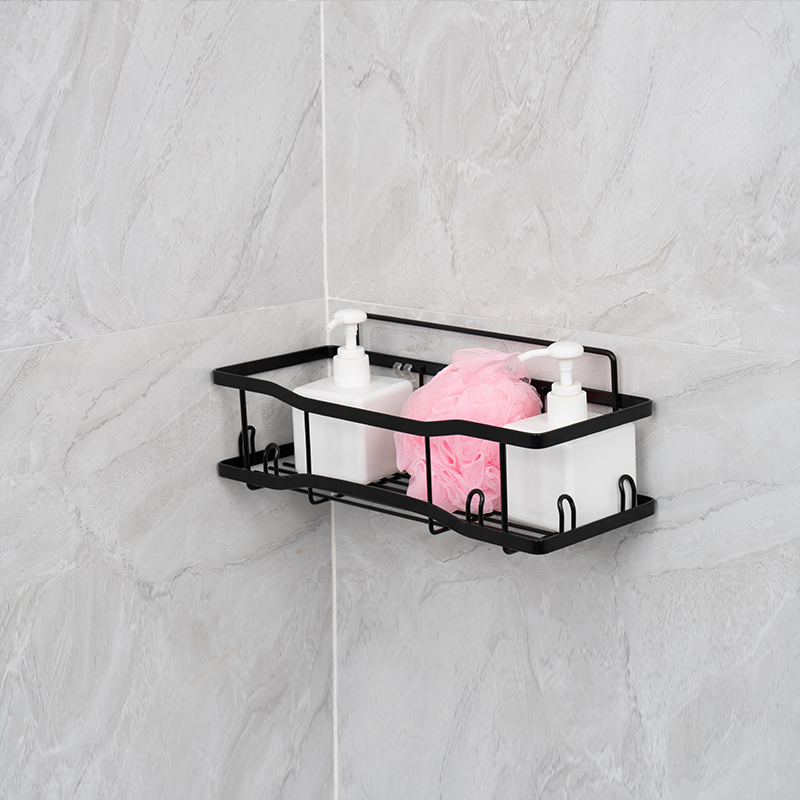 Zidna metalna žičana košara za pohranu za kuhinju i kupaonicu